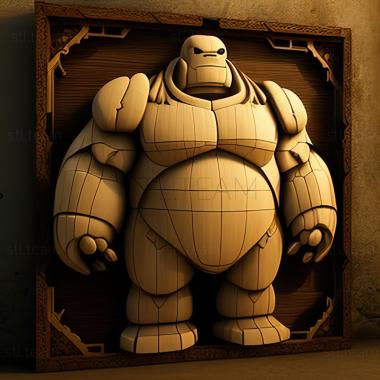 3D модель St Baymax з Міста Героїв (STL)